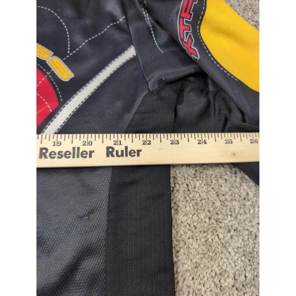 XMX Motocross Jersey Long Sleeve Athletic Works Mens Red Yellow Black L‎